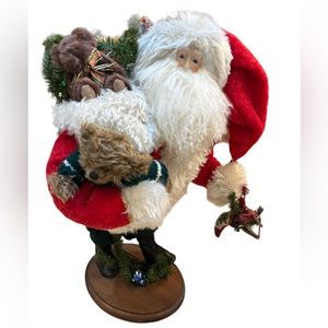 FOREVER CHRISTMAS by Chelsea Santa w/ Teddy Bears "Limited Edition" 222 of 250